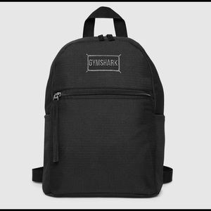 Black Gymshark mini backpack
